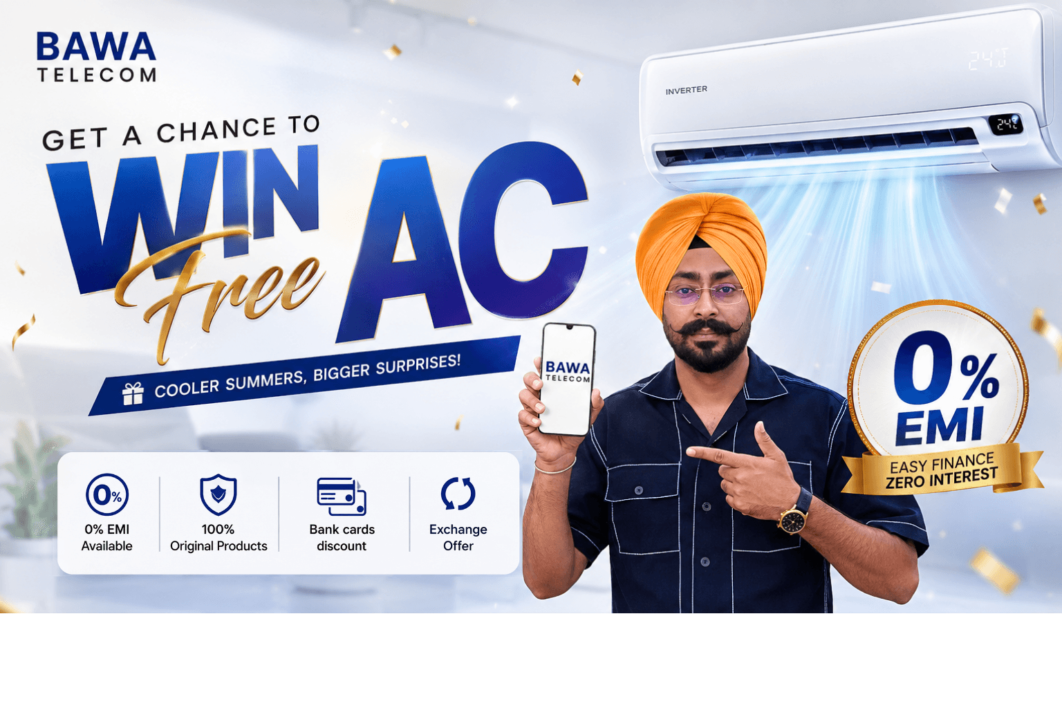 Bawa Telecom AC lucky draw offer